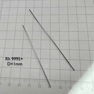 Alambre metálico rodio 99.95% Elemento Rh Puro Diámetro 1mm Muestra - Product Image 4