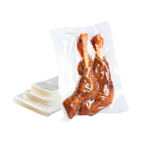 Sachet d'emballage sous vide en plastique bouillant sachet de cornue à haute température pour le stockage des aliments