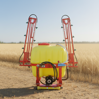 Pulvérisateur agricole à flèche pour tracteur, pour rizières et champs à distance, avec alimentation par prise de force (PTO)