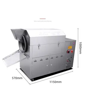 Machine à friture les noix électrique professionnelle, rôtissoire, équipement de traitement des écrous