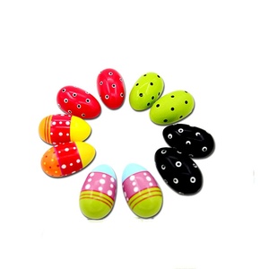 Jouet Montessori, maracas en bois colorés, instruments de musique, jouets éducatifs, vente en gros, instruments de percussion Orff - Product Image 1