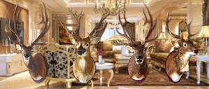 <span class=keywords><strong>Buon</strong></span> <span class=keywords><strong>natale</strong></span> nuovi prodotti all'aperto animate simulate animali pelliccia elettrica di cervo ornamento Animatronic renna - Product Image 3