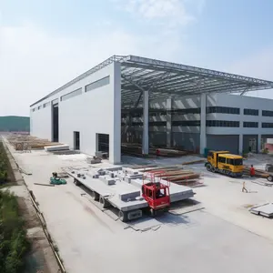 Fast Lead Time Prefabricated Steel Structure Building Prefab Industrial Factory Warehouse