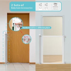 Prodigy SG018 Recente novo atacado metal retrátil bebê segurança porta portão - Product Image 2