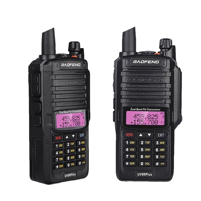 Original Baofeng UV-9R Plus Dual Band Radio 5Watte IP67 Waterproof VHF UHF Ham Two Way Radio Interphone Handheld Walkie Talkie
