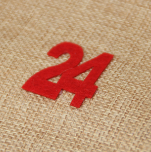 Articoli per decorazioni natalizie ornamenti natalizi calzini ghirlanda calendario borse 24 In 1 set - Product Image 3