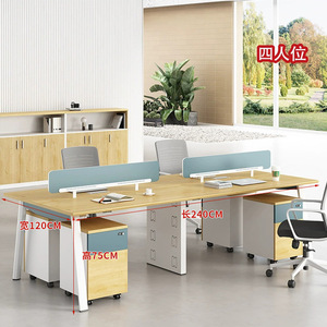 Bàn máy tính điều Hành Hiện Đại YX với ngăn kéo lưu trữ gỗ thân thiện với môi trường và bền cho văn phòng tại nhà sử dụng bệnh viện - Product Image 6