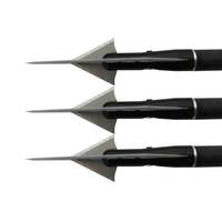 Pointes de flèche en aluminium de 150 grains, pointes de flèche larges, pointes de flèche pour tir à l'arc, pointes de flèche pour la chasse, accessoire de flèche DIY