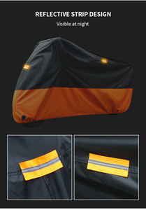 Housse de <span class=keywords><strong>moto</strong></span> imperméable 420D, protection contre la pluie et la poussière pour <span class=keywords><strong>moto</strong></span>, tailles XL XXL, matériau <span class=keywords><strong>polyester</strong></span> Oxford 210D, emballage en sac - Product Image 4