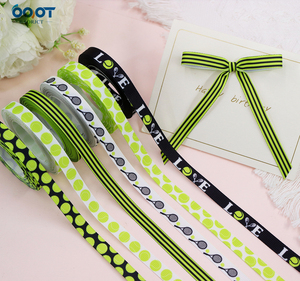 3/8 pulgadas bola temática DIY artesanía cinta arreglos florales pajarita coronas para envolver regalos lazos colgantes calidad Premium para - Product Image 5