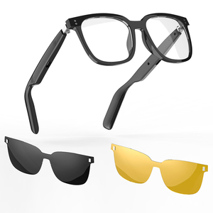 Gafas de sol inteligentes con marco magnético multifuncional a la moda, impermeables, inalámbricas, antiluz azul con altavoces incorporados - Product Image 1