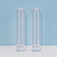 Vente en gros OEM ODM logo personnalisé brillant à lèvres tube 5ml 7ml cristal clair ABS/PCG vide liquide conteneur matière plastique