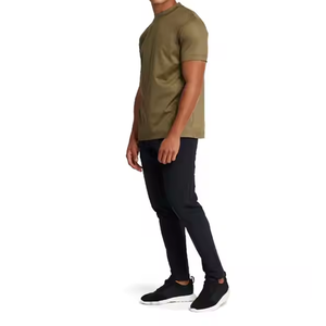 2025 gran oferta camiseta de entrenamiento de verano 100% camiseta personalizada de algodón mercerizado al por mayor para hombres - Product Image 4
