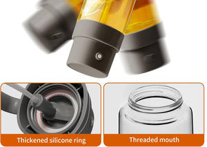 Vaporisateur d'huile réutilisable en gros, outil de cuisine polyvalent, flacon pulvérisateur d'huile tendance - Product Image 4