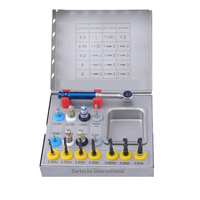 Kit de 16 fraises chirurgicales dentaires professionnelles FIDA de haute qualité en acier inoxydable pour implants, instruments certifiés CE, manuel inclus
