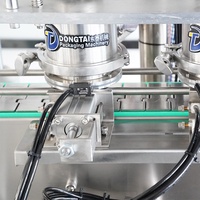 Machine de capsulage sous vide automatique à 2 têtes de bouchage pour bocal en verre pâte à confiture