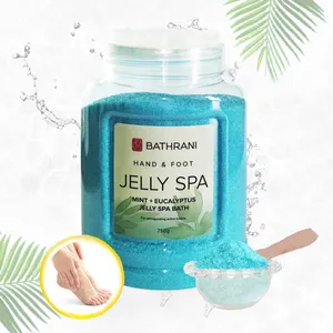 BATHRANI Jelly Spa Powder Salt Bath Salt Calm Relaxing Lavender Essential Oil Pedicure Spa