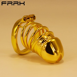 FRRK-54 Jaula de Castidad Masculina con Dildo Largo, Dispositivo de Castidad SM, Candado para Pene, Herramientas Sexuales, Candado de Castidad para Hombres - Product Image 6