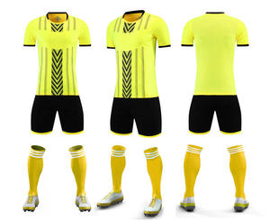 Tenue de football rétro classique respirante, anti-transpiration, séchage rapide, antibactérienne, manches courtes, unisexe adulte pour les matchs de club - Product Image 5