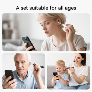 Hot Sale R2 Wifi Ear <b>Camera</b> for Safe <b>Earwax</b> Removal - Visual HD Wireless Ear <b>Camera</b> & Gentle <b>Earwax</b> Remover Kit Ear Cleaner - Product Image 6