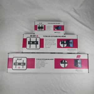 Support mural pour téléviseur Kelmy SH64T en acier laminé à froid robuste - pour téléviseurs de 30 à 70 pouces, capacité de charge de 60 kg, support fixe pour télévision et moniteur - Product Image 4