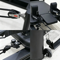 Personalización OEM/ODM Disponible, Reformer de Pilates de Aluminio, Equipo de Pilates de Alta Tecnología, Extensor de Plataforma para Reformer de Pilates