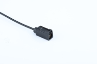 Conector Coaxial ZYX FAKRA LMR-195 de 50 Ohmios y 60 Pulgadas, Conector Recto con Código Z y Conector SMA en Ángulo Recto (RF)