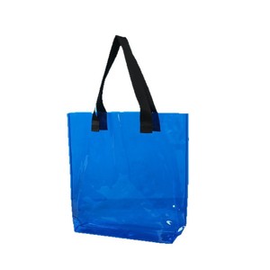 Sac fourre-tout transparent en PVC Xinye, plusieurs tailles, sac cadeau holographique pour emballage de vêtements - Product Image 4