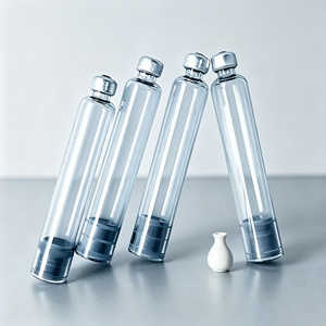 3ml Glass Cartridge with Standard Cap and Rubber Stopper for Beauty <b>Pen</b> Use Empty Sealed Neutral Vial Salon <b>Refill</b> Consumable - Product Image 2