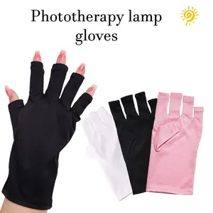 ถุงมือป้องกันรังสียูวีสำหรับทำเล็บ ถุงมือป้องกันรังสี UV สำหรับเครื่องอบเล็บ UV LED อุปกรณ์ทำเล็บเจล MJST01 - Product Image 2