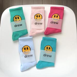 Chaussettes Crew Imprimées Femmes Coton Funny <span class=keywords><strong>Drew</strong></span> House Chaussettes - Product Image 4