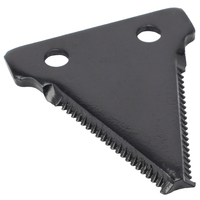 Lame de faucheuse dentée à deux trous, section de coupe pour moissonneuse-batteuse, composants de rechange pour machines agricoles
