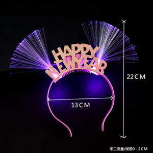 แว่นตา LED กระพริบแสงนีออนสำหรับงานปาร์ตี้  ที่คาดผมเรืองแสง ของเล่นปีใหม่ ของขวัญวันวาเลนไทน์ ของขวัญคริสต์มาส ของตกแต่งคริสต์มาส - Product Image 3