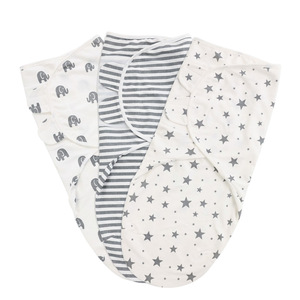 Manta con Capucha para Bebé de Algodón Orgánico de Calidad, con Rayas, para Recién Nacidos de 0 a 18 Meses, Muestra Gratis - Product Image 1