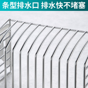 Rejilla de drenaje lateral de acero inoxidable, rejilla de suelo anticolapso para prevención de roedores y protección contra obstrucciones de hojas - Product Image 5