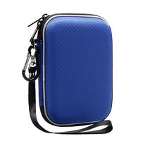 Étui rigide pour batterie externe EVA anti-odeur, étui de voyage personnalisé de petite taille, étanche avec fermeture éclair