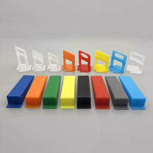 Cales de nivellement réutilisables pour l'installation de portes armoires-Accessoires de système de nivellement de carreaux pour meubles - Product Image 3