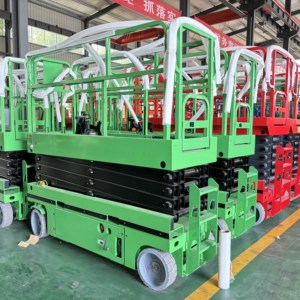 Mini-élévateur à ciseaux électrique autopropulsé portable d'intérieur 10M 12M 14M, vente en gros, prix abordable, Shandong - Product Image 5