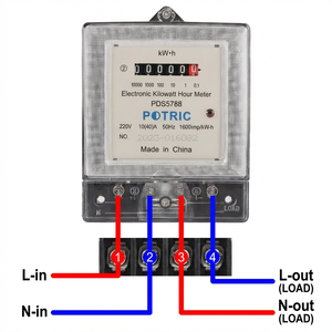 <span class=keywords><strong>Compteur</strong></span> numérique <span class=keywords><strong>d</strong></span>'énergie électrique 220V, moniteur de consommation en kilowattheures, wattmètre numérique - Product Image 5