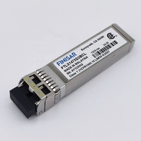 Modul Transceiver Serat Optik Finisar Original FTLX8574D3BCL 10G dengan VCSEL 850nm 10GBASE-SR MMF 300m Jaringan LAN Berkabel