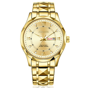 Reloj de pulsera de acero impermeable para hombre, luminoso, con fecha, de cuarzo, el más vendido. - Product Image 5