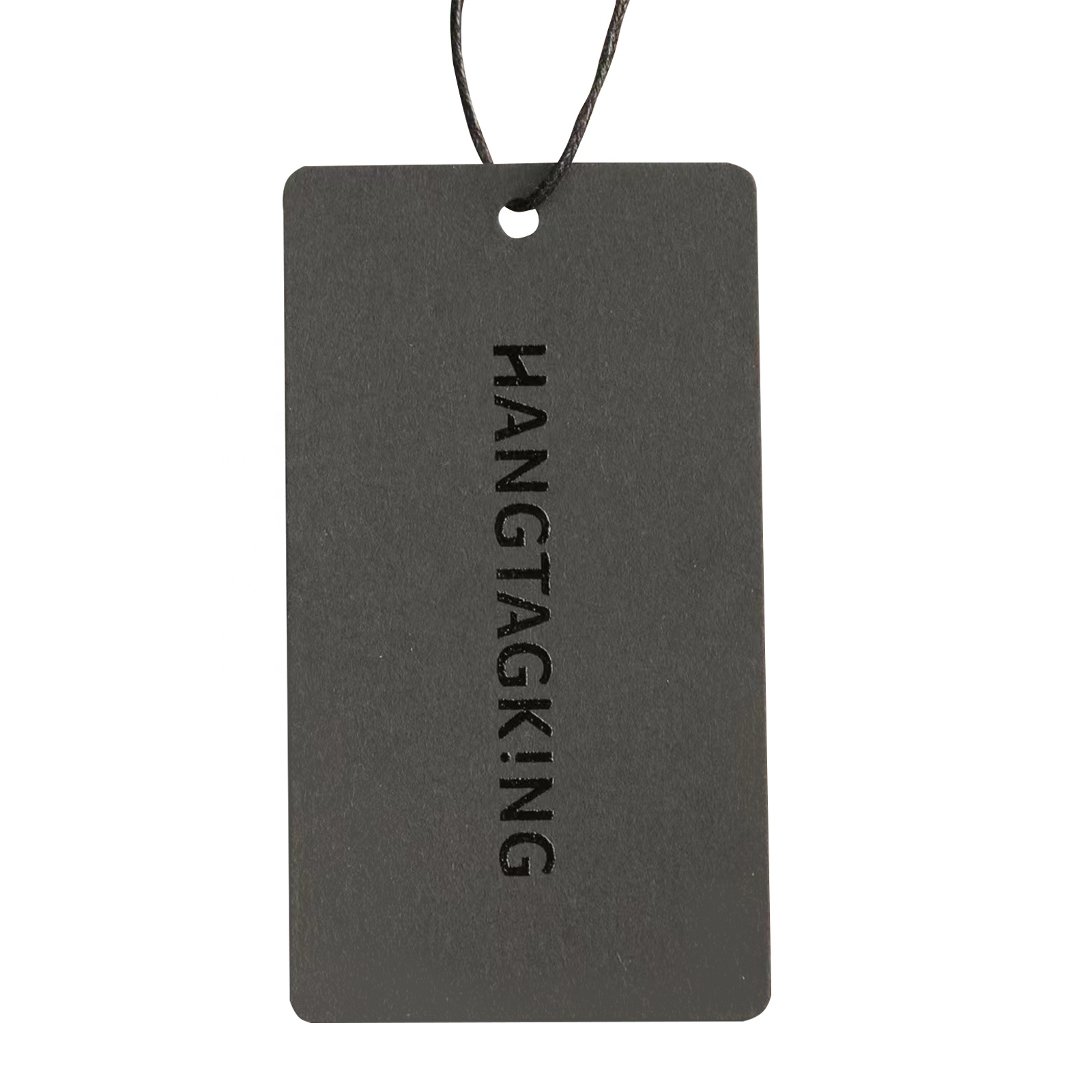 Luxury Custom Logo Clothing Hang Tags High Quality Paper Hangtags with Eyelet for Apparel Brand Free Design