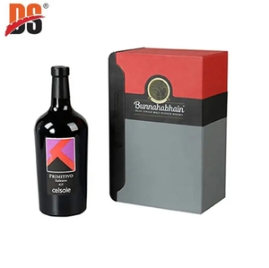 DS Factory Custom Colorful Handmade Hard Maple Rectangle Silk Screen Magnetic Package Wine <b>Box</b>-Gift & Craft Customizable - Product Image 5