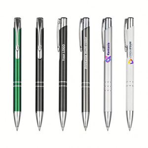 Wholesale Metal Multi Color Business Advertising <b>Ballpoint</b> <b>Pen</b> with Custom Logo Slim Design - Product Image 3