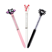 Bolígrafo de Gel de Tinta Negra de 0.7mm con Diseño de Dibujos Animados Creativo, Temática de Halloween, Regalo Promocional a Precio de Descuento, Hecho de Plástico