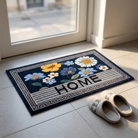 Tapis de porte personnalisé antidérapant en fibre de coco, robuste, facile à nettoyer, tapis d'entrée, tapis de sol, tapis en fausse fourrure