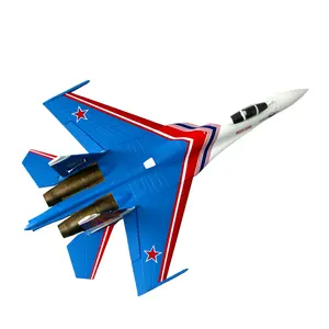 2,4 г rtf самолет, аэроплан, планер, комплект из пенопласта с фиксированным крылом, модель реактивного самолета с радиоуправлением, радиоуправляемый самолет, SU-27
