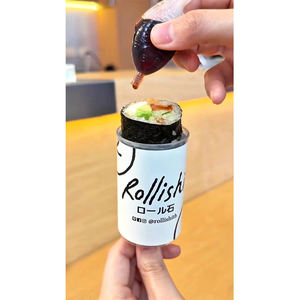 Nuevo Envase Ecológico de Plástico PP para Llevar, Tubo para Sushi, Vaso Cilíndrico con Tapa - Product Image 2