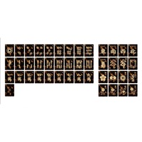Tuiles de Mahjong Trade Wind, Tuiles de Mahjong Américaines, Ensemble Menthe et Océan, 160 tuiles, Convient aux rassemblements familiaux et aux jeux en famille
