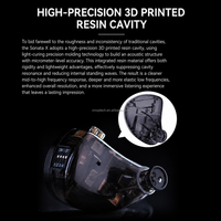 Écouteurs intra-auriculaires KZ Sonata X Luxury HiFi avec 14 transducteurs à armature équilibrée, réponse en fréquence large, audio professionnel
